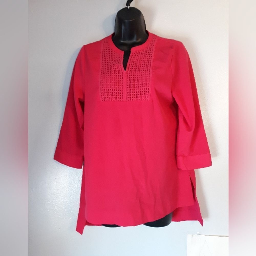 The Limited pink high low tunic top
